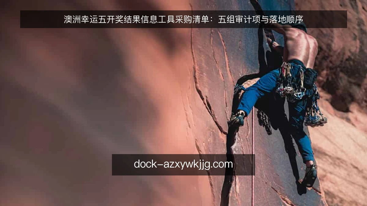 澳洲幸运五开奖结果信息工具采购清单：五组审计项与落地顺序